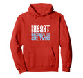 I Love My Twin Daughters Hoodie - Novelty Apparel for Adults - T-Shirt, Sweatshirt, Hoodie