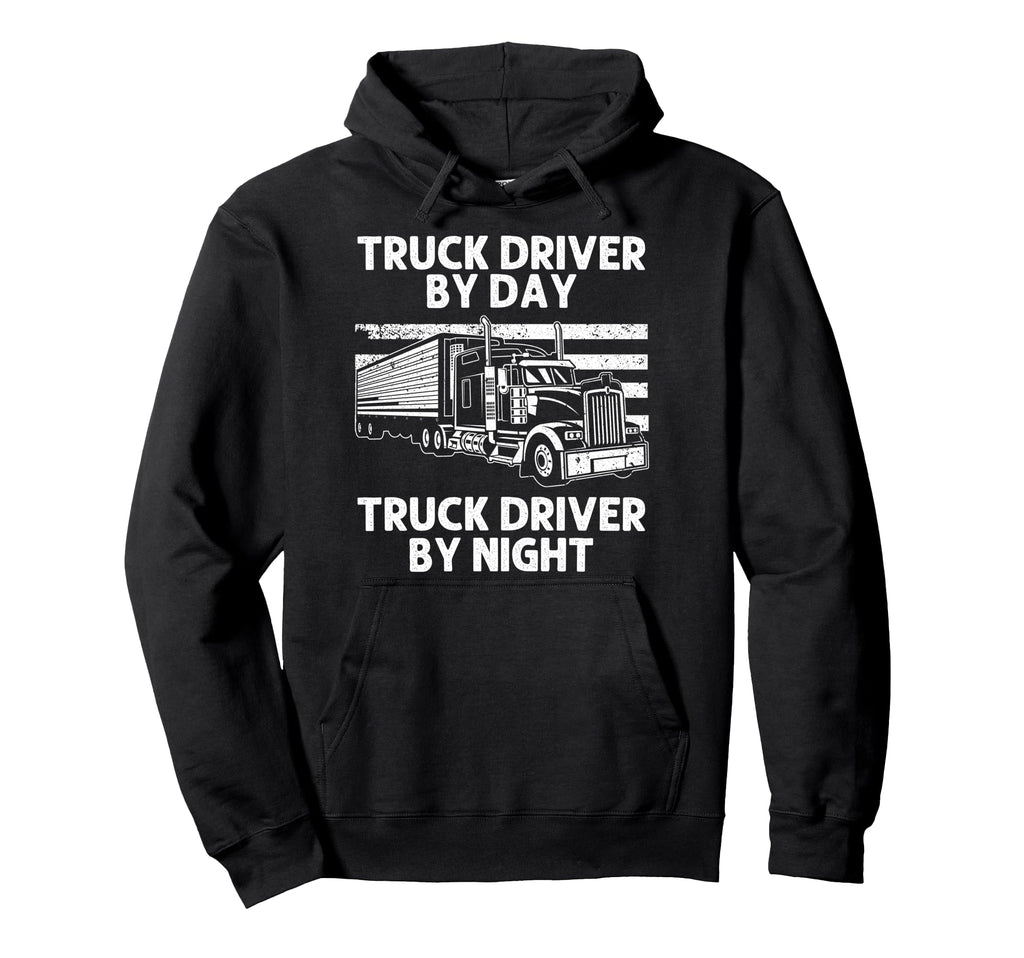 Best Truck Driver Art Dad Trucking Cdl Hoodie - Novelty Apparel Men Women - T-Shirt, Sweatshirt, Hoodie