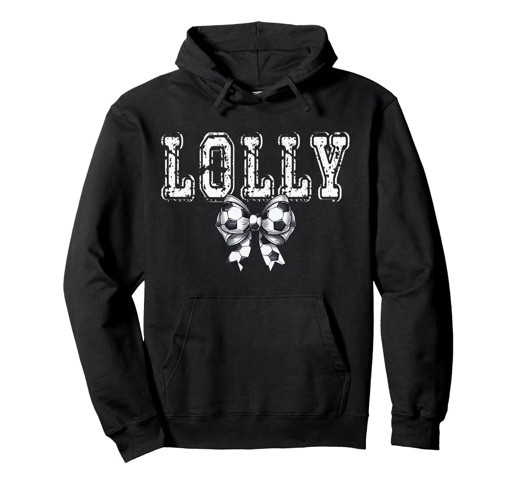 Coquette Soccer Lolly Spirit Hoodie - Novelty Apparel Unisex - T-Shirt, Sweatshirt, Hoodie
