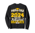 Proud Dad 2024 Sports Management Sweatshirt - Casual Everyday Wear Unisex - T-Shirt, Sweatshirt, Hoodie