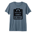 Gamer Dad Funny Dad Day Gamer Night Tri T-Shirt - Trendy Graphic Unisex - T-Shirt, Sweatshirt, Hoodie