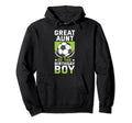 Great Aunt Birthday Soccer Player Team Hoodie - Graphic Print for Adults - T-Shirt, Sweatshirt, Hoodie