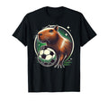 Soccer Capybara Capy Capybara Soccer T-Shirt - Streetwear Style for Adults - T-Shirt, Sweatshirt, Hoodie