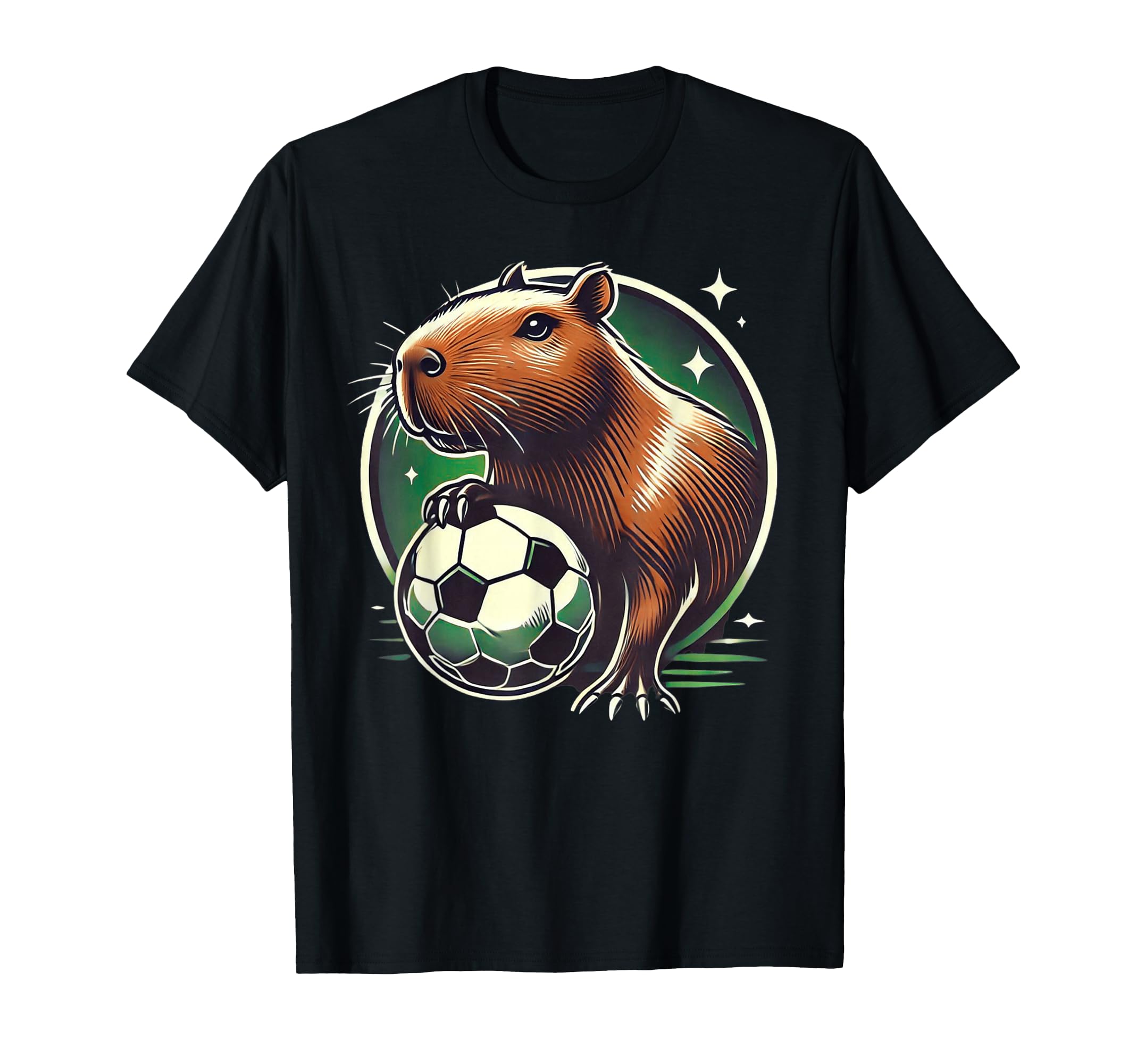 Soccer Capybara Capy Capybara Soccer T-Shirt - Streetwear Style for Adults - T-Shirt, Sweatshirt, Hoodie