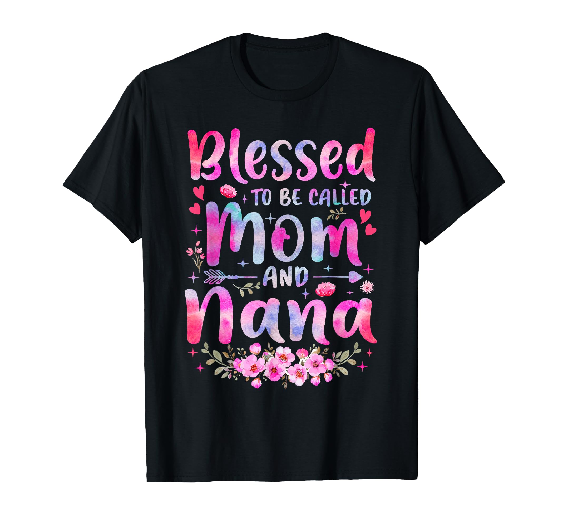 Mothers Day Blessed To Be Called Mom And T-Shirt - Trendy Graphic Unisex - T-Shirt, Sweatshirt, Hoodie