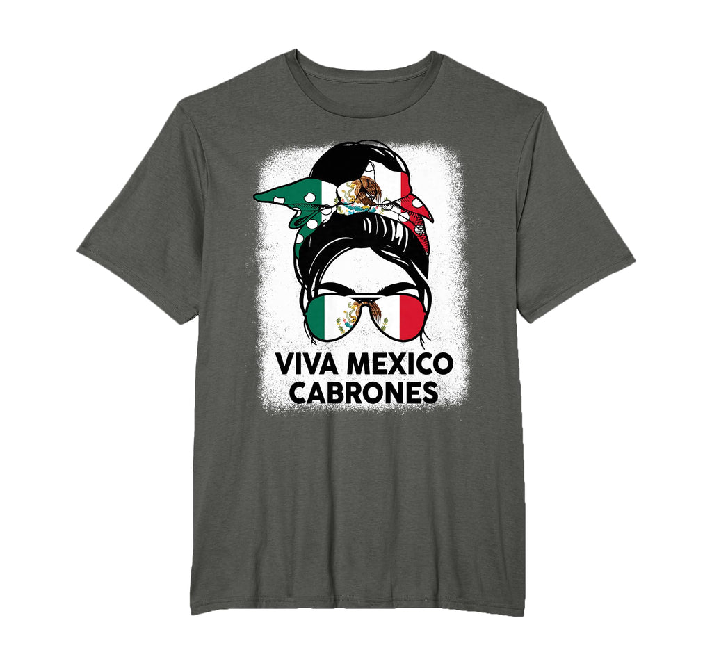 Viva Mexico Cabrone Mexican Flag T-Shirt - Trendy Graphic Unisex - T-Shirt, Sweatshirt, Hoodie