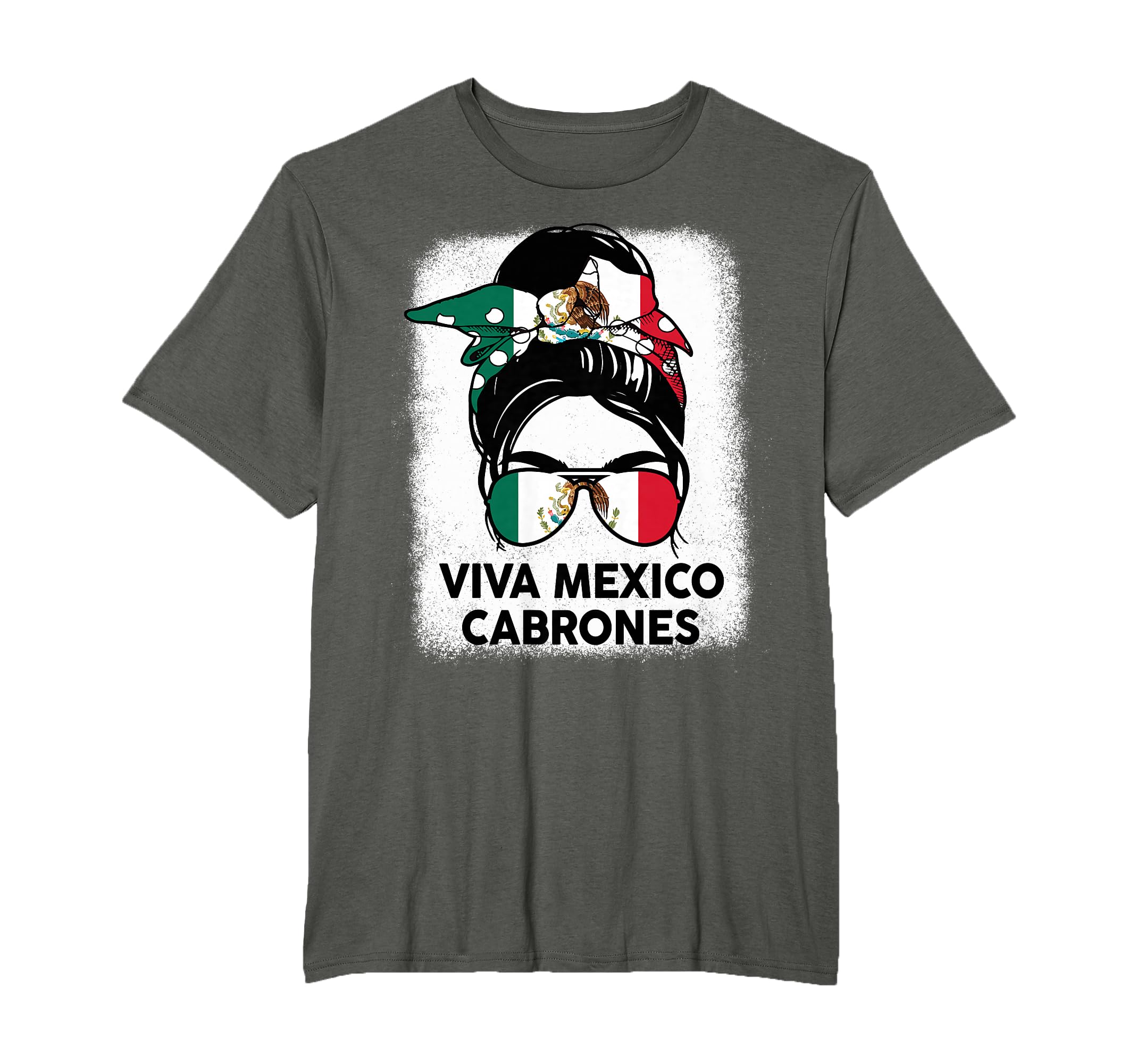 Viva Mexico Cabrone Mexican Flag T-Shirt - Trendy Graphic Unisex - T-Shirt, Sweatshirt, Hoodie