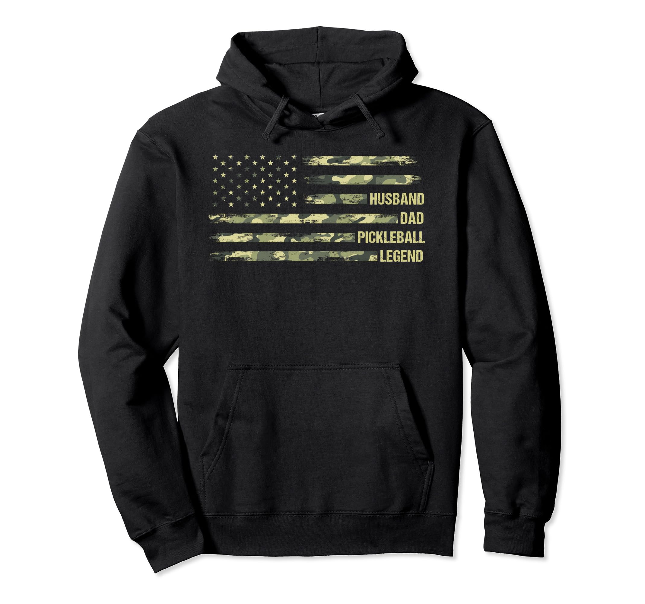 Mens Husband Dad Pickleball Legend Hoodie - Custom Art Print Men Women - T-Shirt, Sweatshirt, Hoodie