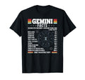 Gemini Facts May And June Birthday T-Shirt - Streetwear Style Men Women - T-Shirt, Sweatshirt, Hoodie