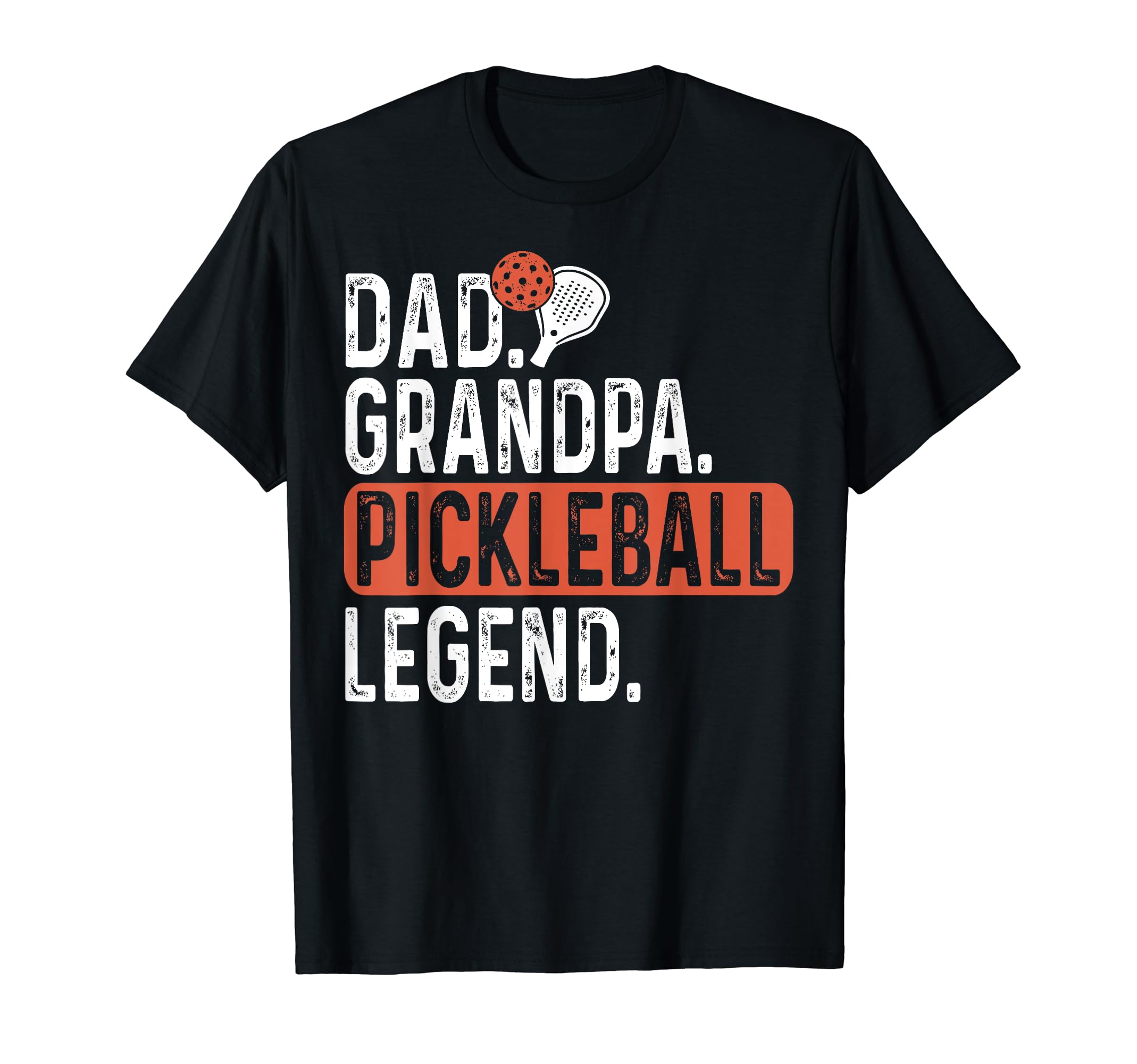 Pickleball Funny Husband Dad Legend T-Shirt - Minimalist Print Unisex - T-Shirt, Sweatshirt, Hoodie