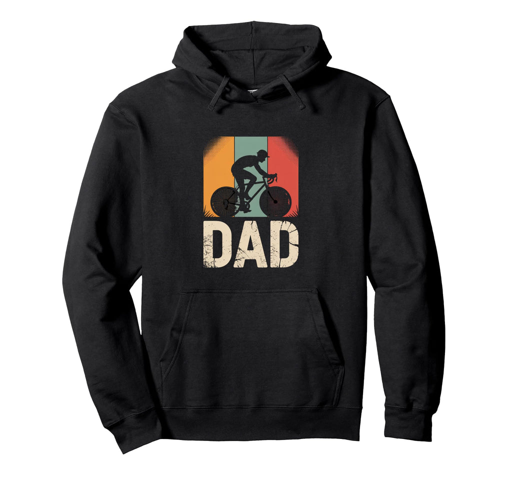 Funny Cycling Dad Quotes Biker Vibes Hoodie - Graphic Print for Adults - T-Shirt, Sweatshirt, Hoodie