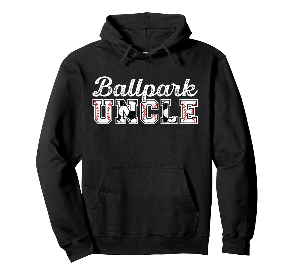 Ballpark Uncle Baseball Soccer Uncle Hoodie - Custom Art Print Unisex - T-Shirt, Sweatshirt, Hoodie
