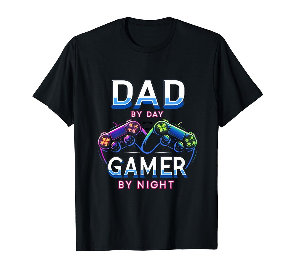 Dad Day Gamer Night Funny Fathers T-Shirt - Unique Graphic for Adults - T-Shirt, Sweatshirt, Hoodie
