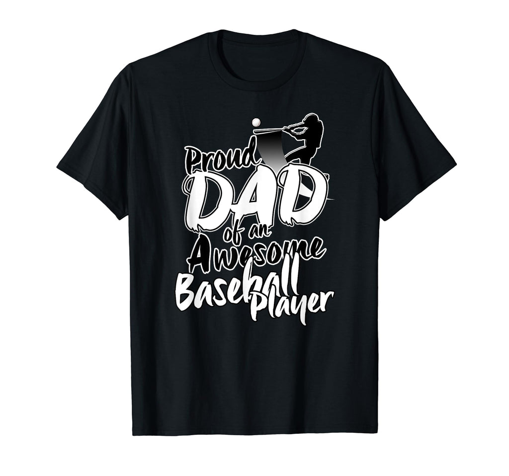 Dad Baseball Sports Tees Fathers Day T-Shirt - Minimalist Print Men Women - T-Shirt, Sweatshirt, Hoodie