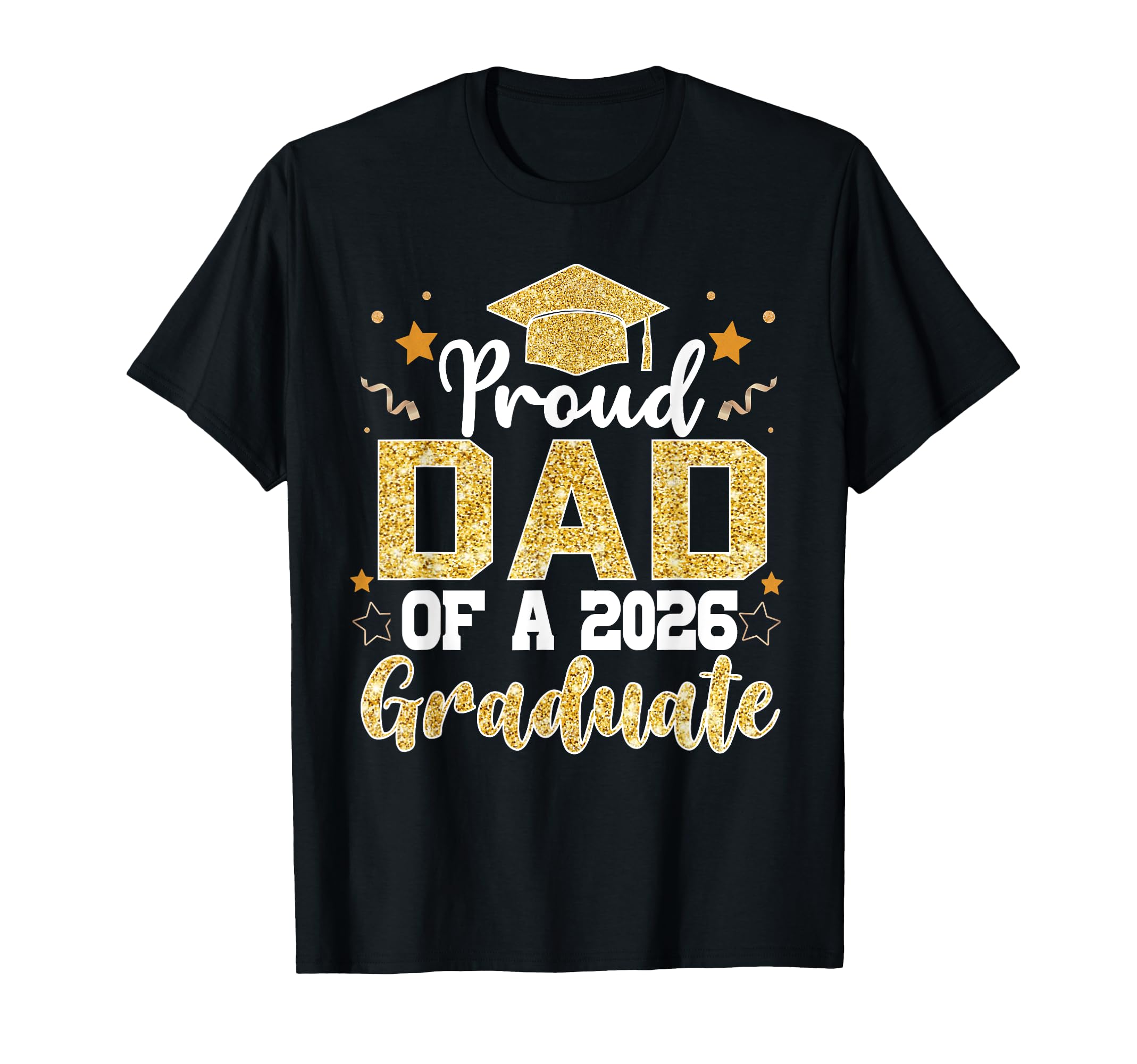 Dad Senior 2026 Proud Dad Class T-Shirt - Fun Novelty Design for Adults - T-Shirt, Sweatshirt, Hoodie