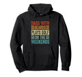 Dads Beards Plays Golf Weekends Funny Hoodie - Unique Graphic Unisex - T-Shirt, Sweatshirt, Hoodie
