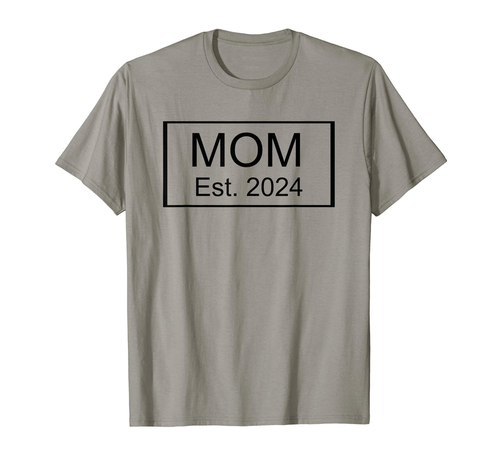 Mom Established 2024 Couples Dad Est T-Shirt - Novelty Apparel Men Women - T-Shirt, Sweatshirt, Hoodie
