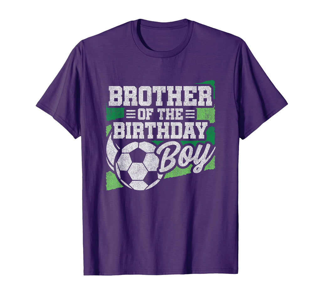 Birthday Brother Soccer Birthday Soccer T-Shirt - Minimalist Print Unisex - T-Shirt, Sweatshirt, Hoodie