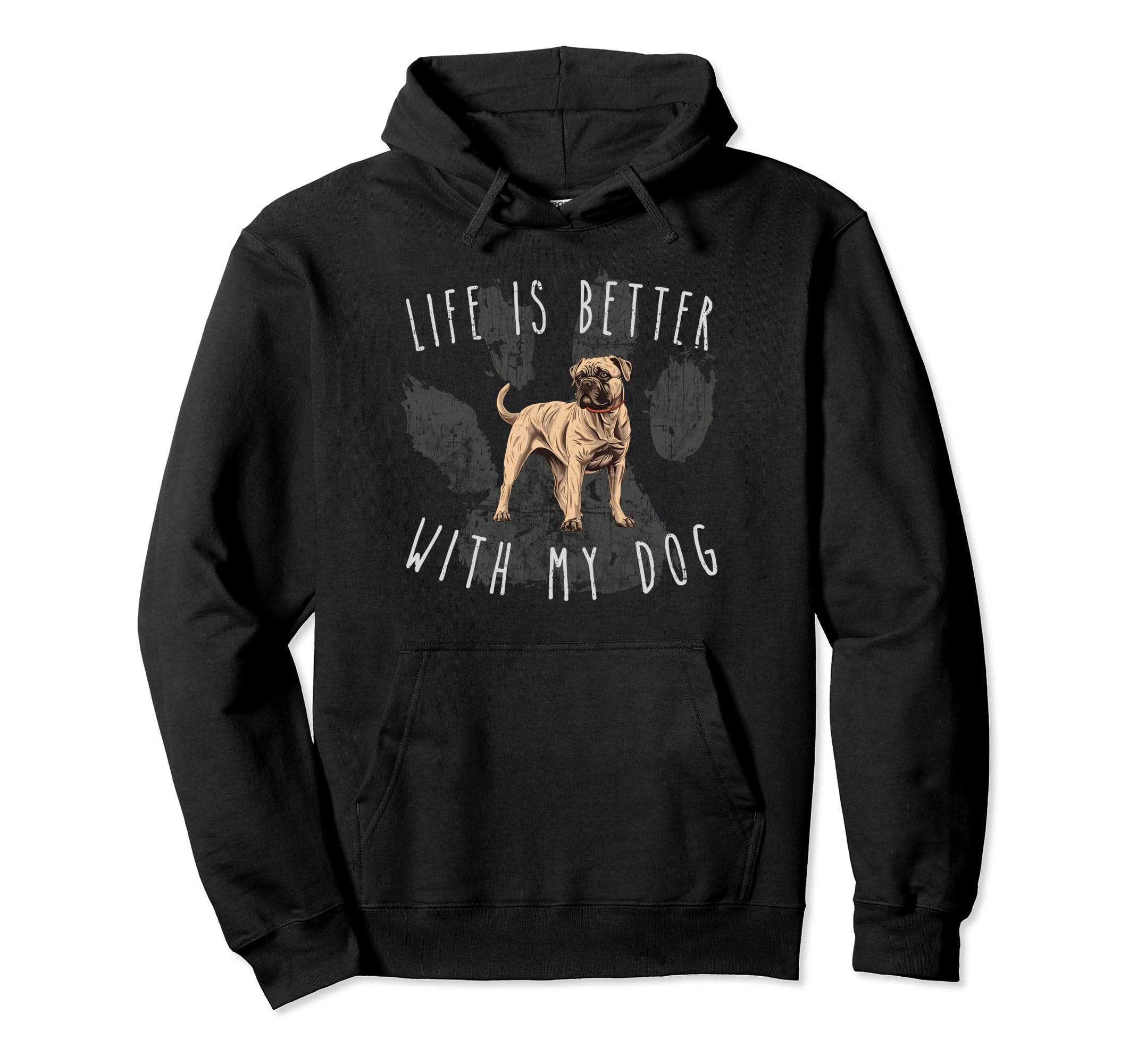 Cane Corso Life Is Better My Dog Pet Hoodie - Aesthetic Graphic Men Women - T-Shirt, Sweatshirt, Hoodie