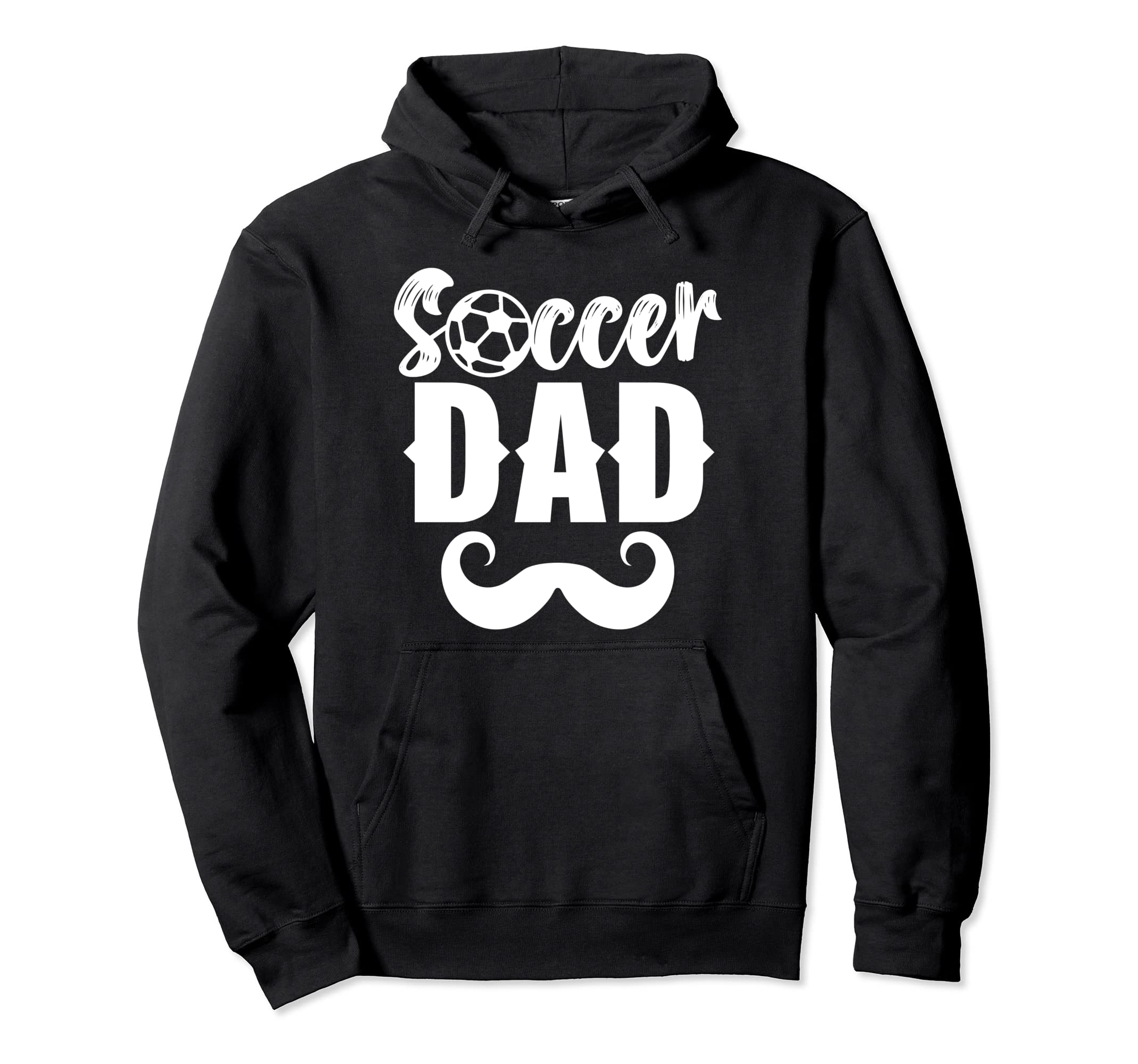 Soccer Dad Daddy Father Player Papa Hoodie - Aesthetic Graphic Unisex - T-Shirt, Sweatshirt, Hoodie