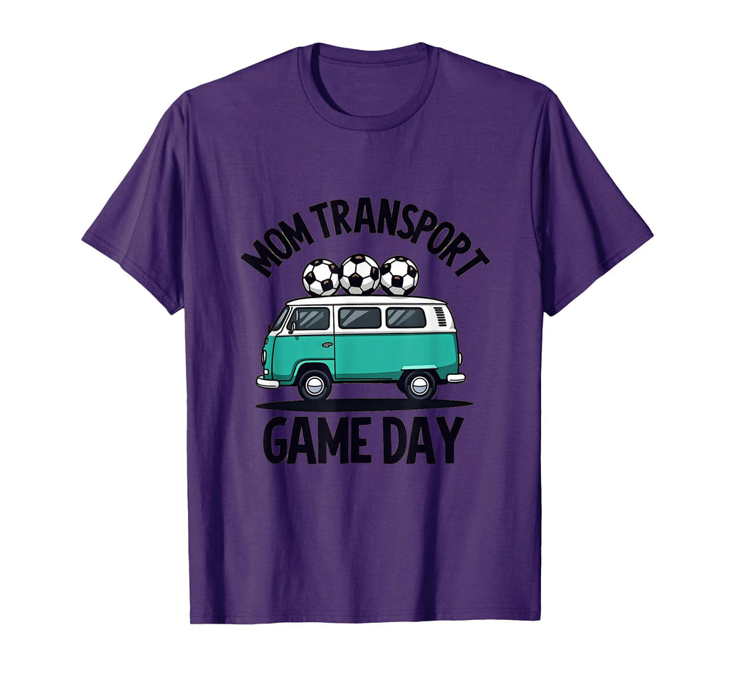 Mom Transport Game Day Soccer T-Shirt - Minimalist Print for Adults - T-Shirt, Sweatshirt, Hoodie
