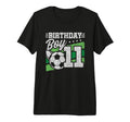 11 Year Old Soccer Birthday 11Th Birthday T-Shirt - Trendy Graphic Unisex - T-Shirt, Sweatshirt, Hoodie
