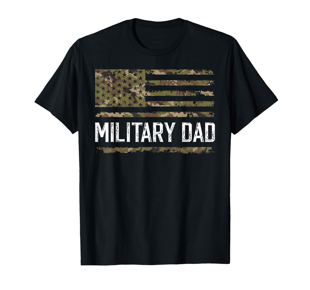 Military Dad Us Flag Soldier Dad T-Shirt - Trendy Graphic Men Women - T-Shirt, Sweatshirt, Hoodie