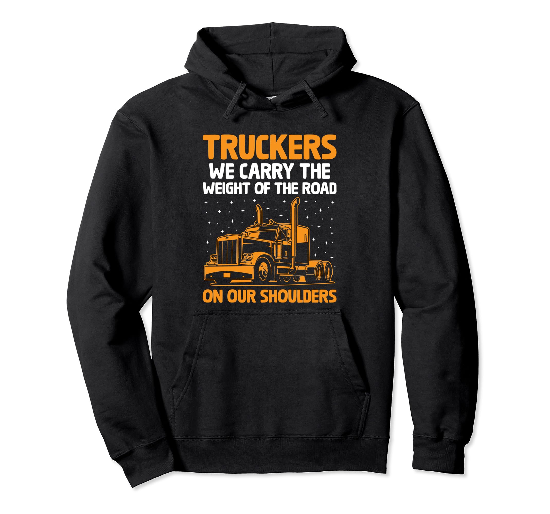 Trucker Driving Dad Trucker Hoodie - Casual Everyday Wear for Adults - T-Shirt, Sweatshirt, Hoodie