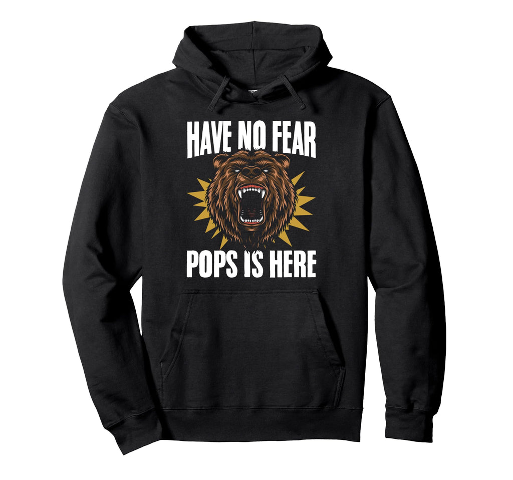 Fathers Day Grandparents Day Bear Face Hoodie - Custom Art Print Men Women - T-Shirt, Sweatshirt, Hoodie