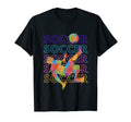 Colorful Soccer Soccer Soccer Soccer T-Shirt - Minimalist Print Unisex - T-Shirt, Sweatshirt, Hoodie