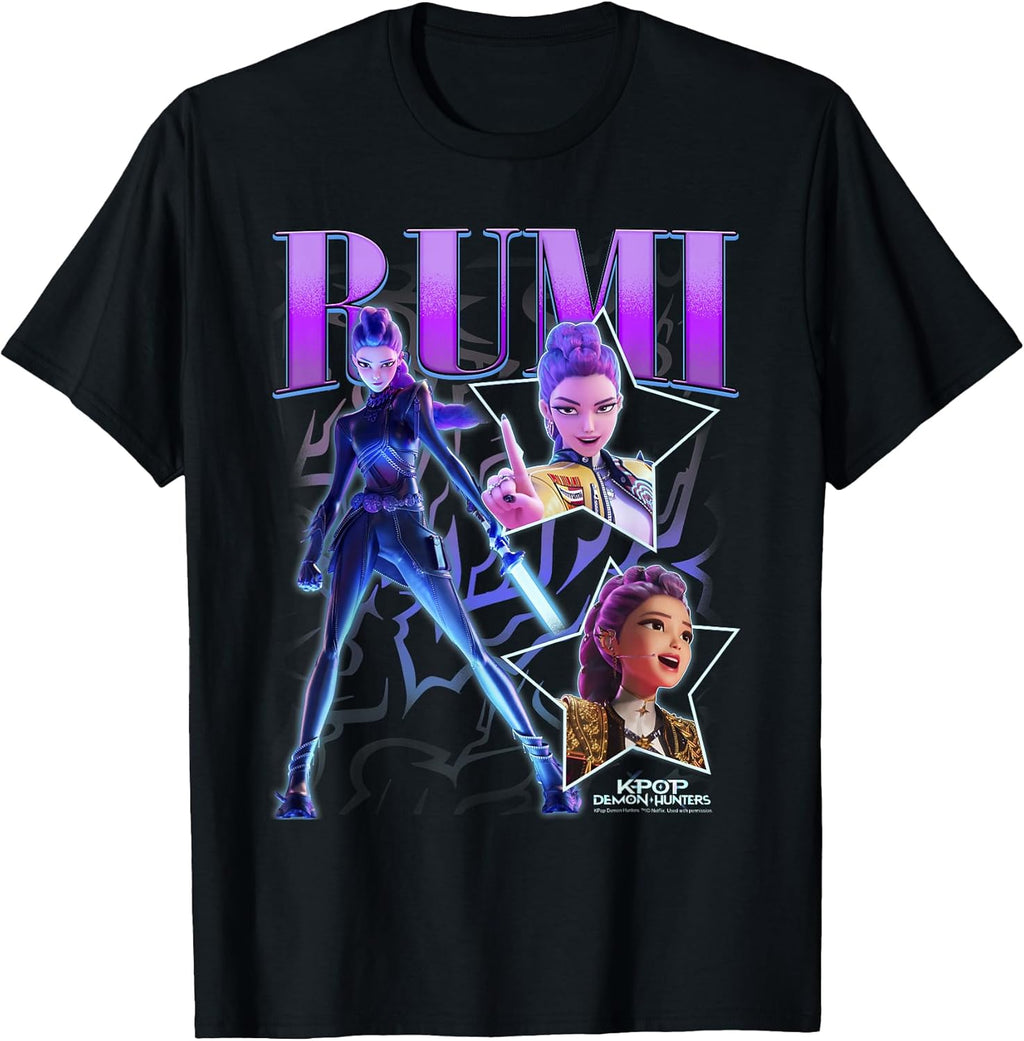 Rumi Showcase Y2K Style Poster - Adult & Kids T-Shirts, Sweatshirts & Hoodies apparel design preview 1