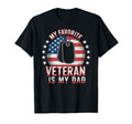 Veteran Usa Flag My Favorite Veteran Is T-Shirt - Aesthetic Graphic Unisex - T-Shirt, Sweatshirt, Hoodie