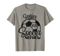 Senior Soccer Nephew 2024 Class 2024 T-Shirt - Minimalist Print Unisex - T-Shirt, Sweatshirt, Hoodie