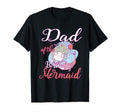 Dad Birthday Mermaid Daughter Bday T-Shirt - Custom Art Print for Adults - T-Shirt, Sweatshirt, Hoodie