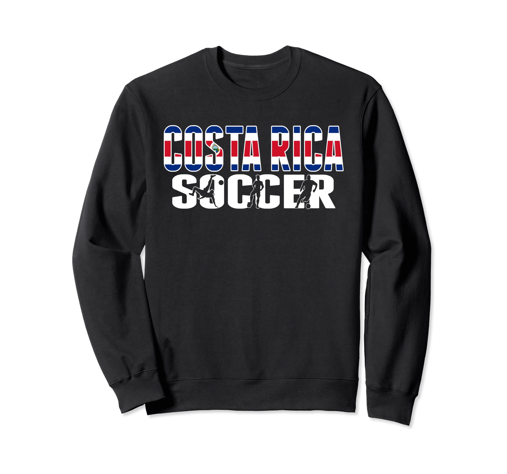 Costa Rica Soccer Fans Jersey Costa Sweatshirt - Novelty Apparel Men Women - T-Shirt, Sweatshirt, Hoodie