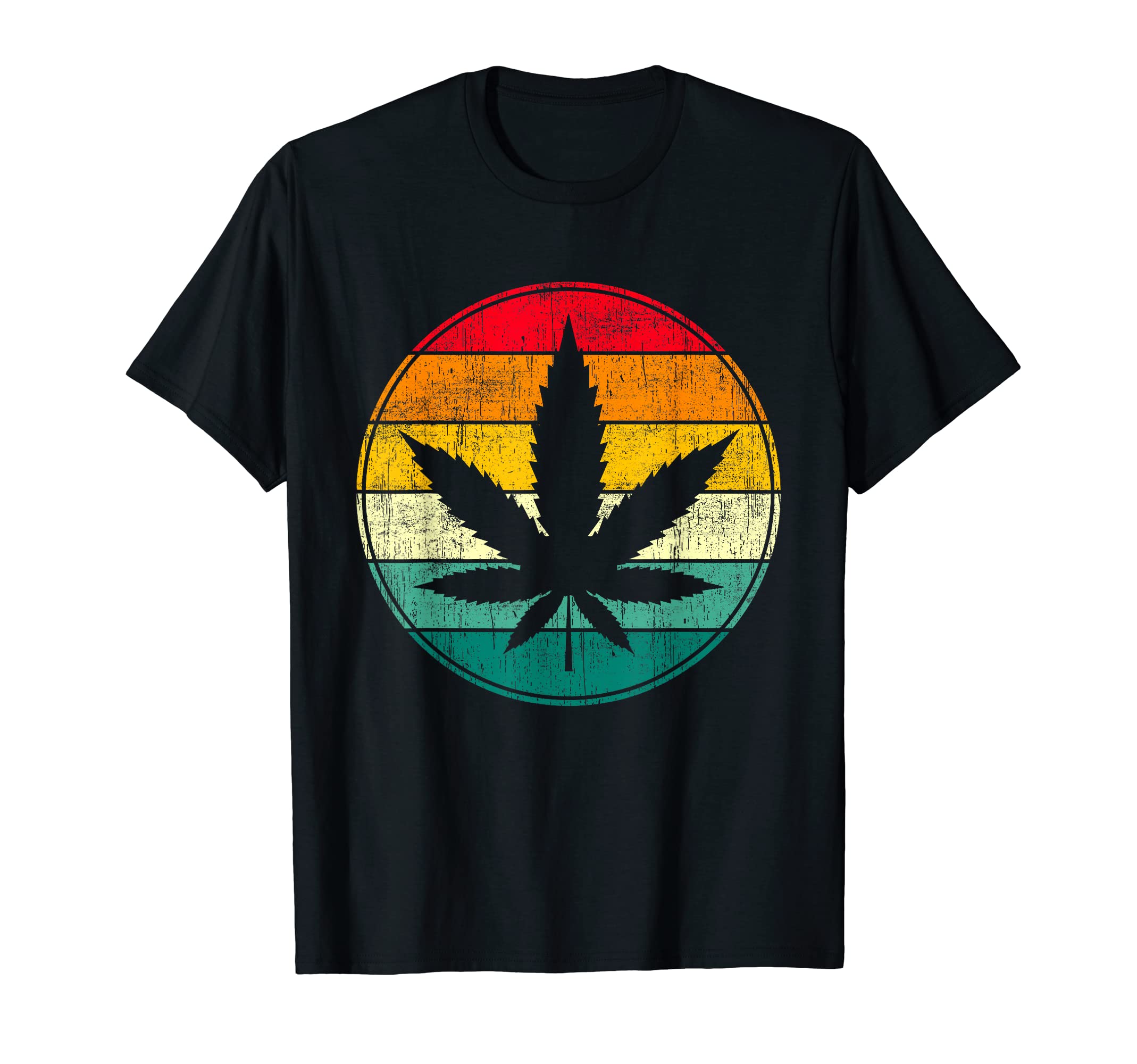Weed Cannabis 70S 80S Marijuana Dad T-Shirt - Minimalist Print Men Women - T-Shirt, Sweatshirt, Hoodie