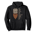 Funny Beard Length Beards Bearded Dad Papa Hoodie - Unique Graphic Unisex - T-Shirt, Sweatshirt, Hoodie