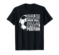 Center Back Brick Wall Position Sports T-Shirt - Streetwear Style Unisex - T-Shirt, Sweatshirt, Hoodie