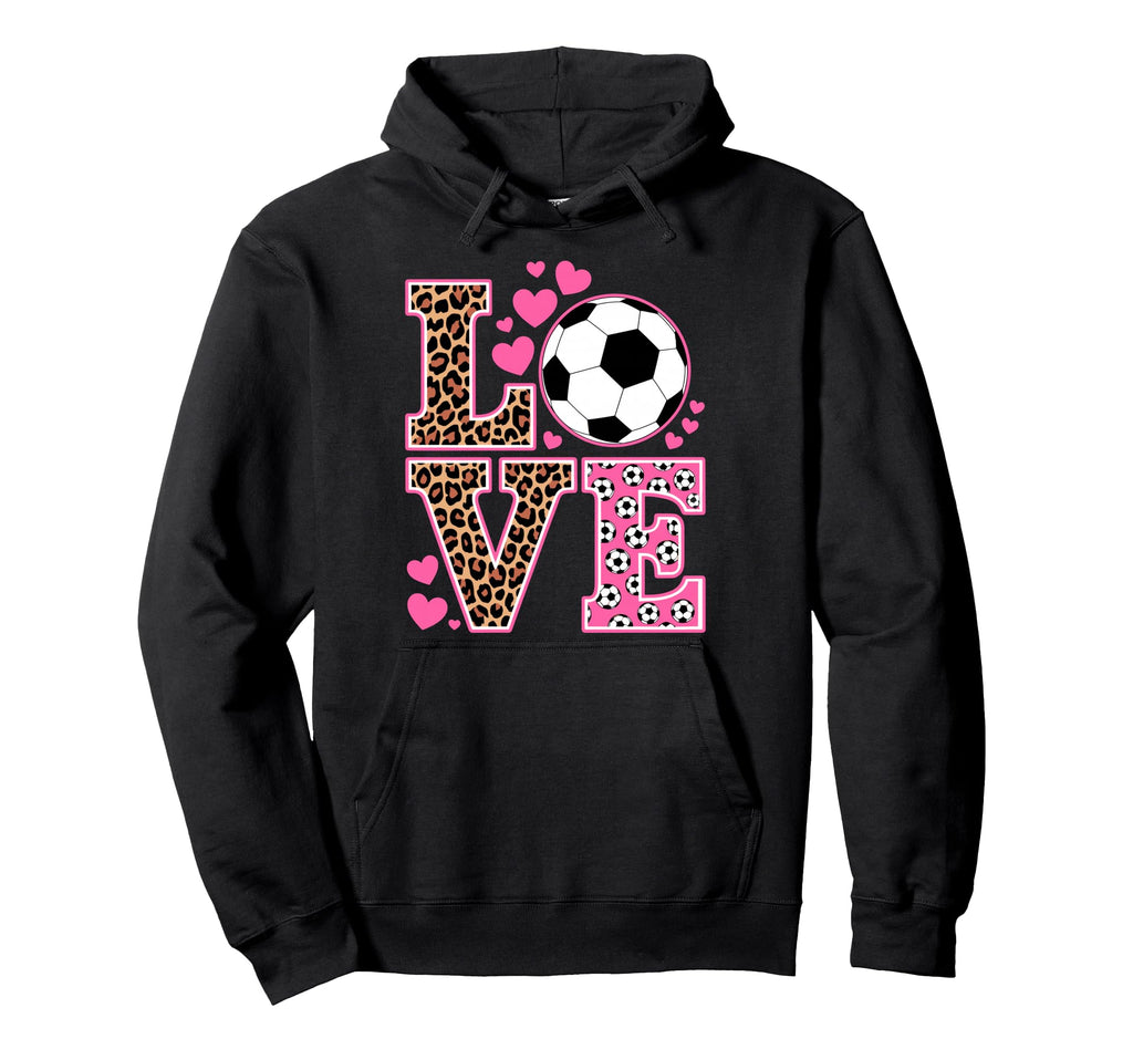 I Love Soccer Goalie Player Fan Hoodie - Casual Everyday Wear for Adults - T-Shirt, Sweatshirt, Hoodie