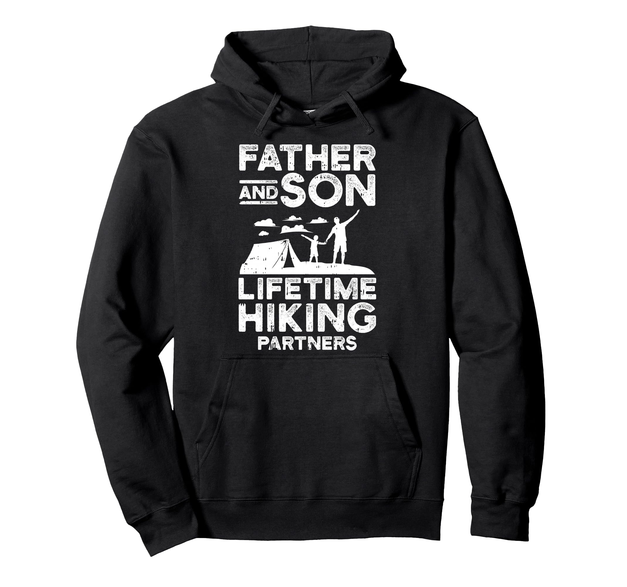 Father And Son Matching Fathers Day Hoodie - Custom Art Print Men Women - T-Shirt, Sweatshirt, Hoodie