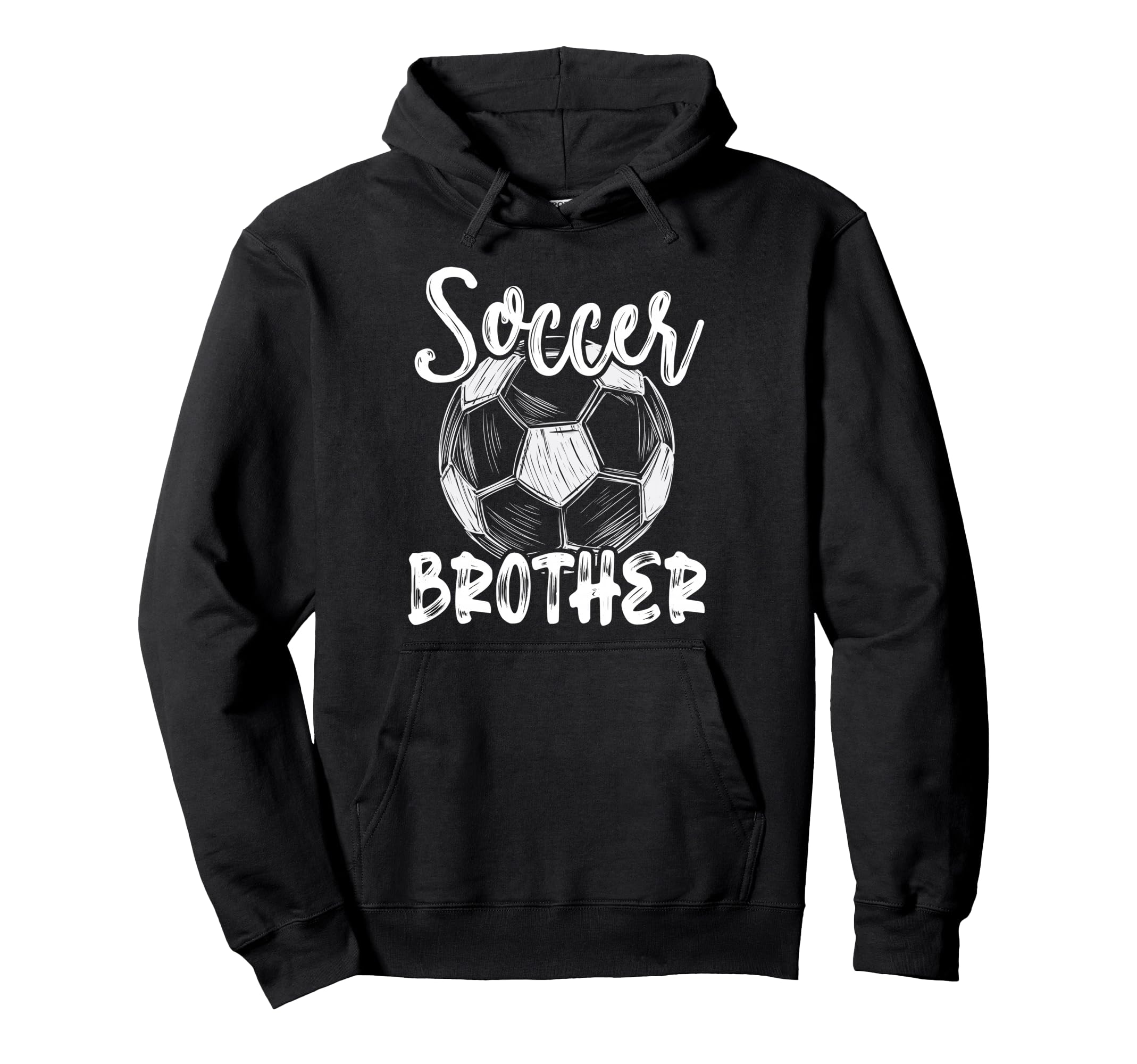 Soccer Brother Family Matching Hoodie - Casual Everyday Wear Men Women - T-Shirt, Sweatshirt, Hoodie