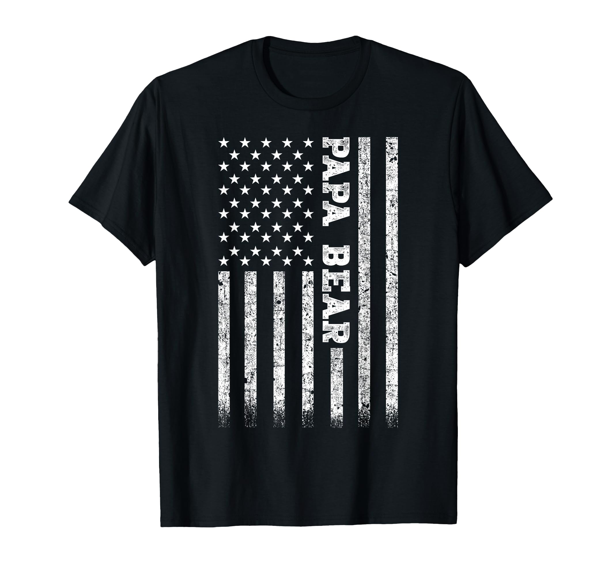 Papa Bear American Flag T-Shirt - Novelty Apparel Men Women - T-Shirt, Sweatshirt, Hoodie