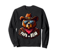 Papa Bear Gifts Funny Birthday Fun Sweatshirt - Graphic Print for Adults - T-Shirt, Sweatshirt, Hoodie
