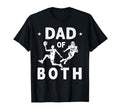 Dad Both Funny Football Basketball Dad T-Shirt - Trendy Graphic for Adults - T-Shirt, Sweatshirt, Hoodie