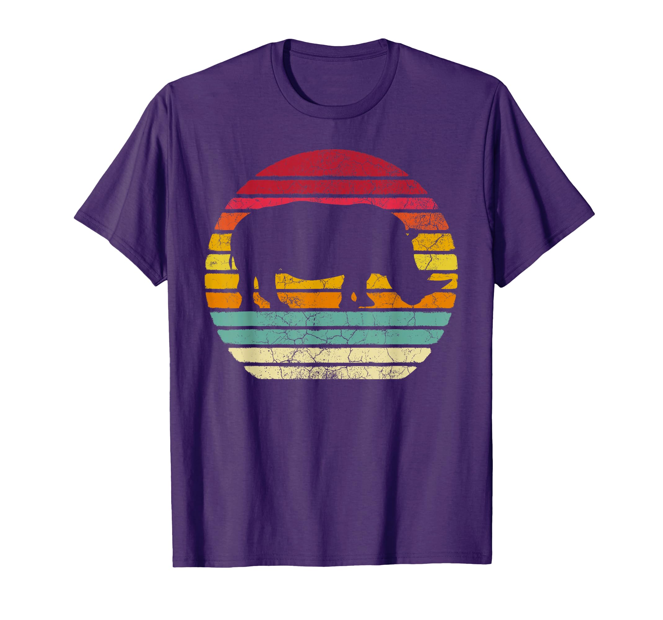 Rhinoceros Rhino Gift T-Shirt - Minimalist Print for Adults - T-Shirt, Sweatshirt, Hoodie