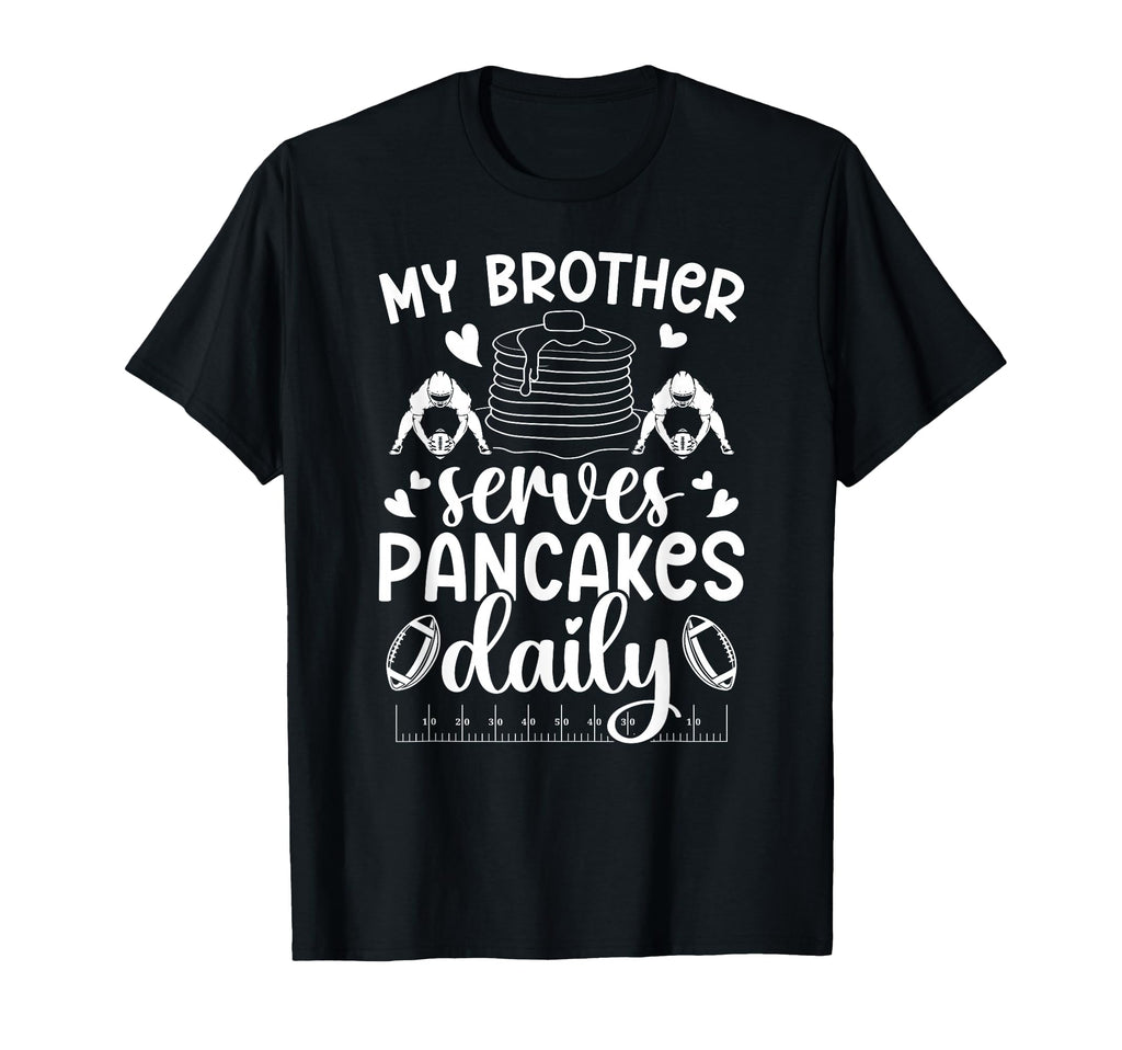 Funny Football Lineman Sister Football T-Shirt - Graphic Print Men Women - T-Shirt, Sweatshirt, Hoodie