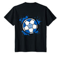 Splash Soccer Ball Greece Football T-Shirt - Fun Novelty Design Men Women - T-Shirt, Sweatshirt, Hoodie