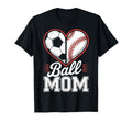 Soccer Baseball Ball Mom Soccer T-Shirt - Casual Everyday Wear Men Women - T-Shirt, Sweatshirt, Hoodie