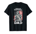 Proud National Guard Dad Army T-Shirt - Casual Everyday Wear for Adults - T-Shirt, Sweatshirt, Hoodie