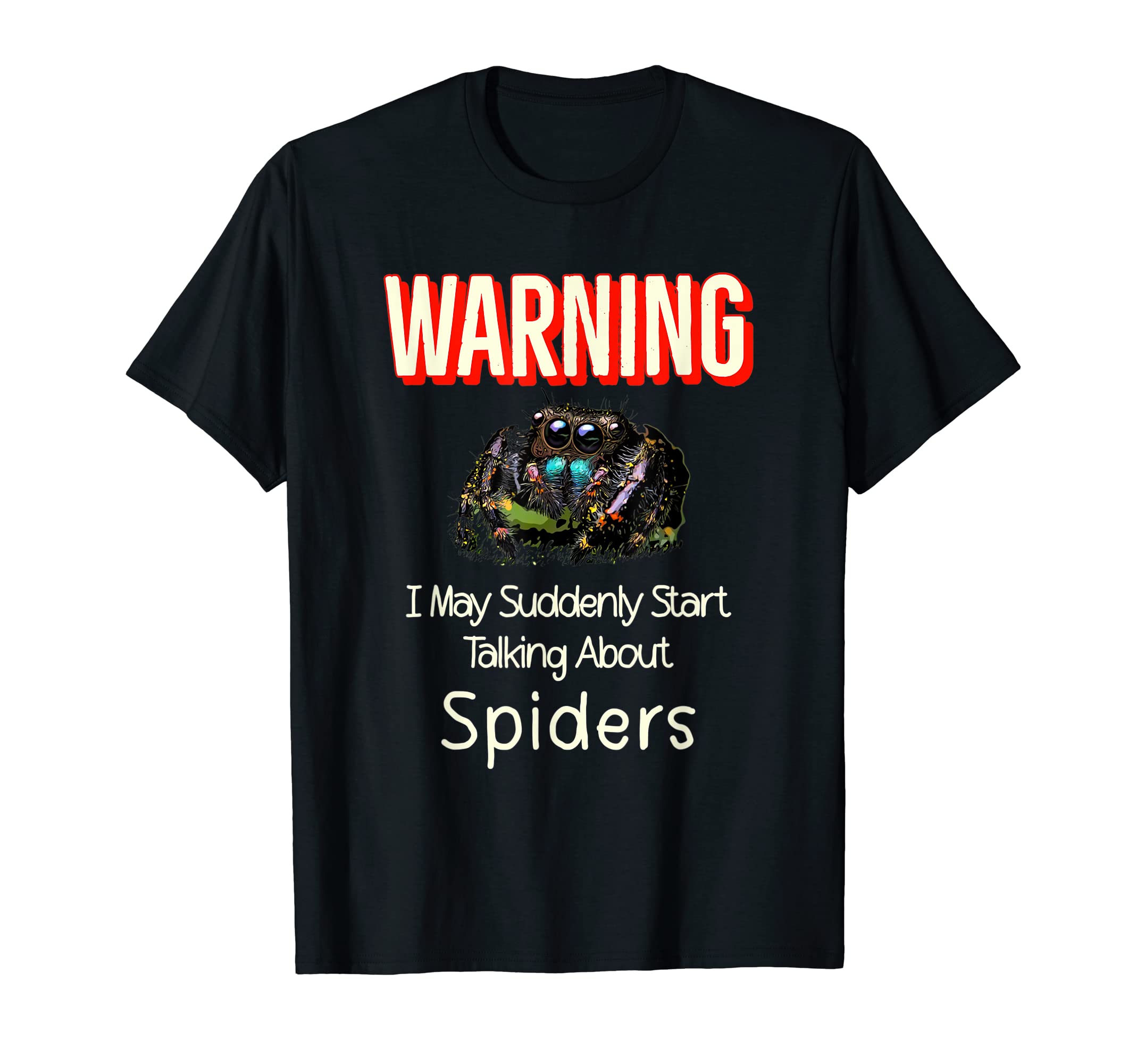 Funny Regal Jumping Spider Spooder Mom T-Shirt - Unique Graphic Men Women - T-Shirt, Sweatshirt, Hoodie